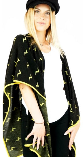 New! Lightning Bolt Poncho