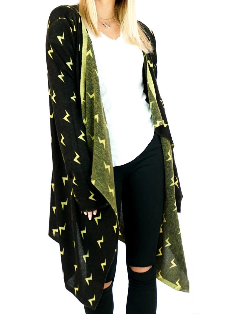 Lightning Bold Open Cardigan